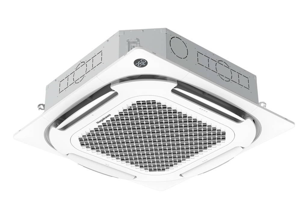 Điều hòa âm trần Cassette Inverter 8 hướng thổi NIT-C18R2U35 18000BTU/h 1 chiều