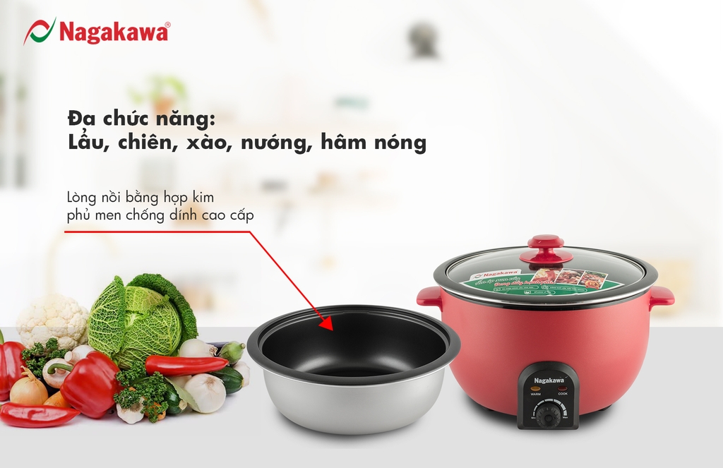Lẩu điện Nagakawa NAG1902