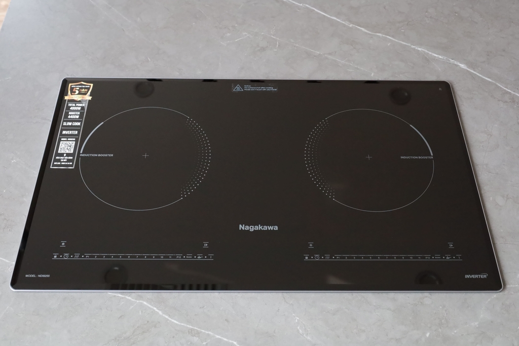 Bếp đôi điện từ Nagakawa NDI9255