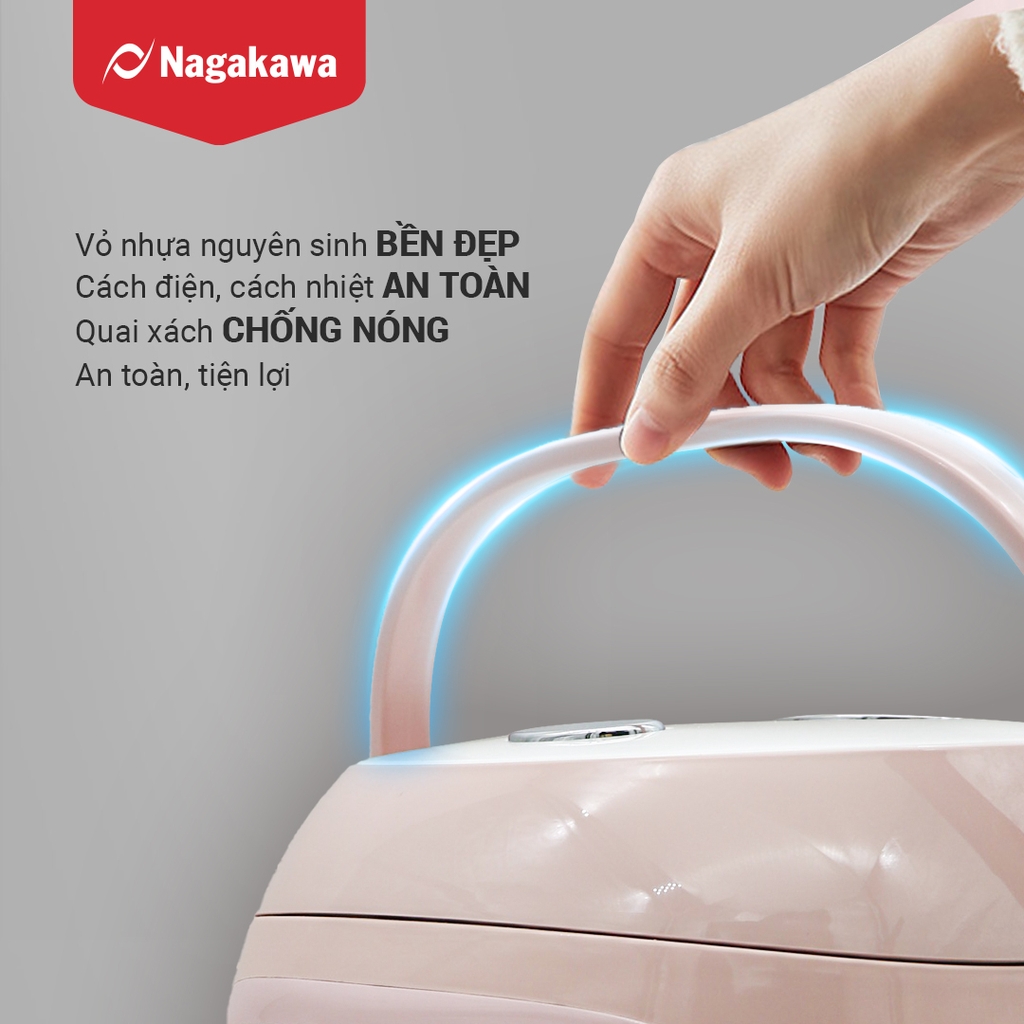 Nồi cơm điện 1L Nagakawa NAG0134