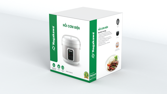 Nồi cơm điện 1,8L Nagakawa NAG0132