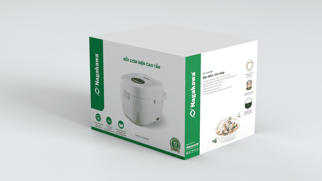 Nồi cơm điện cao tần Nagakawa NAG0139
