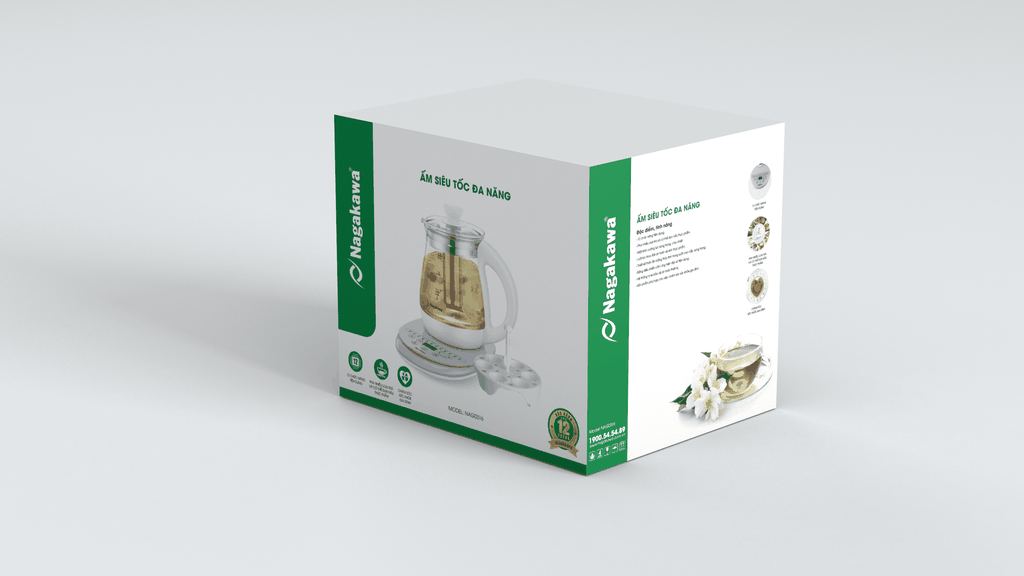 Ấm siêu tốc đa năng Nagakawa NAG0316