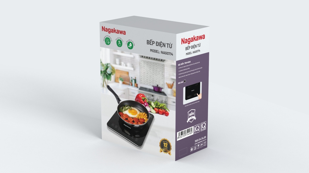 Bếp điện từ cảm ứng Nagakawa NAG0714