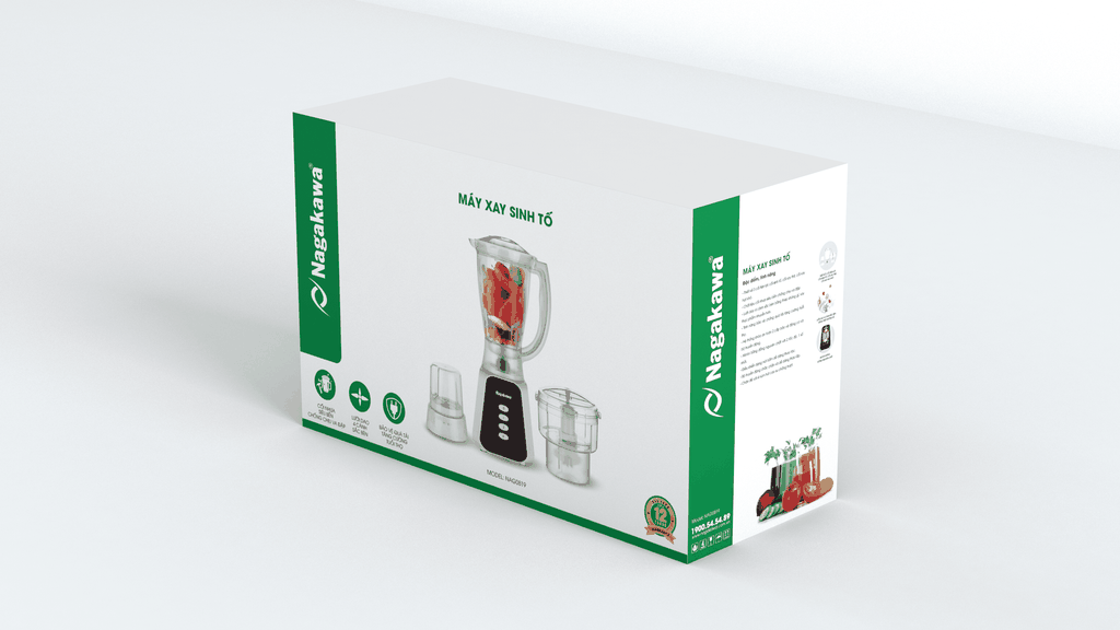 Máy xay sinh tố 1.5L Nagakawa NAG0819