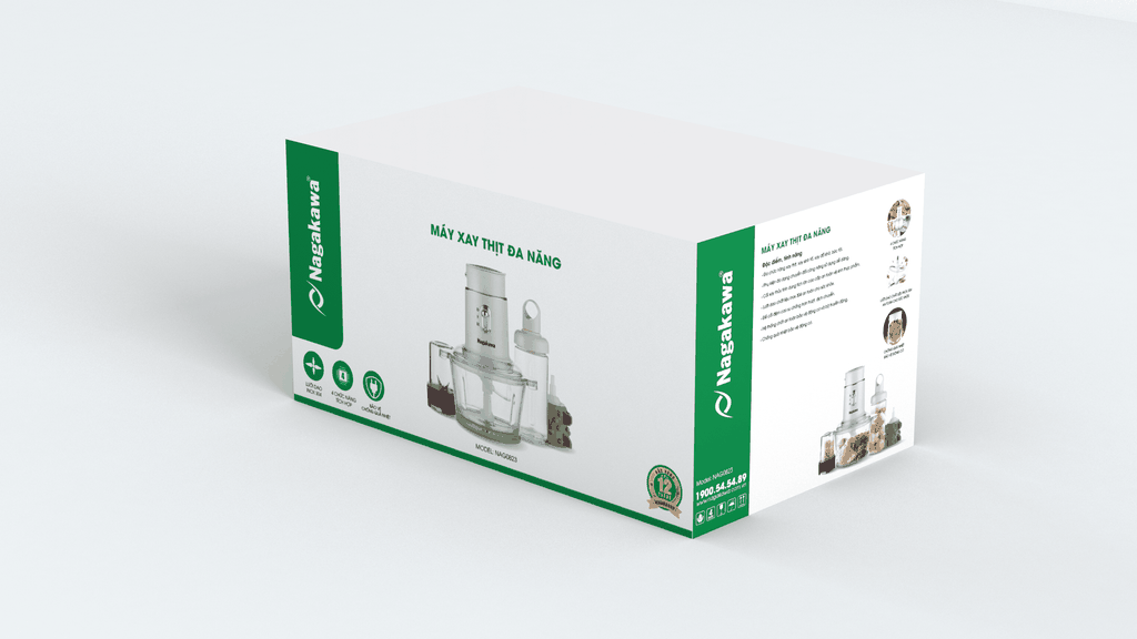 Máy xay thịt đa năng Nagakawa NAG0823