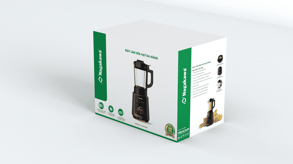 Máy làm sữa hạt đa năng Nagakawa NAG0824