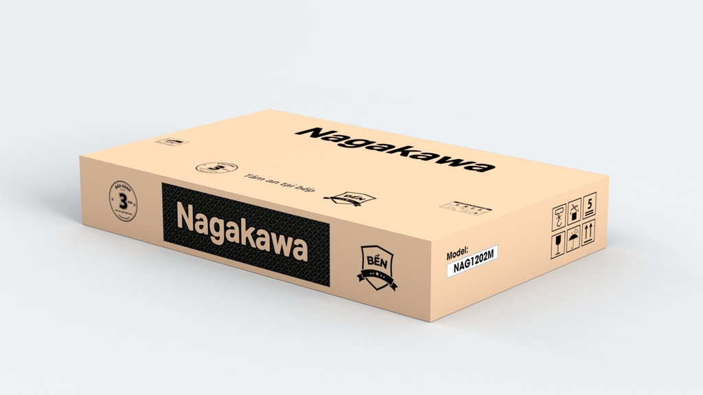 Bếp điện từ đôi Inverter Nagakawa NAG1202M công suất 4400W