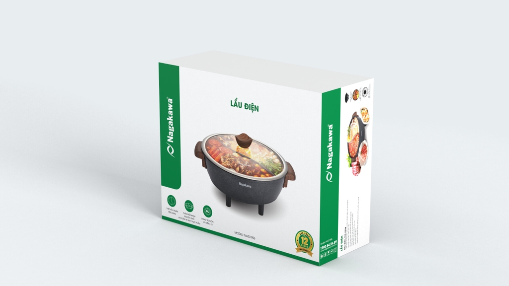 Lẩu điện Nagakawa NAG1906