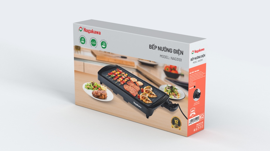 Bếp nướng điện Nagakawa NAG3101