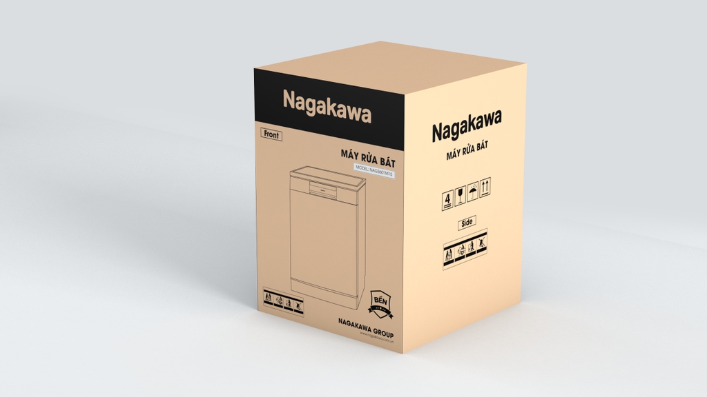 Máy rửa bát Nagakawa NAG3601M15