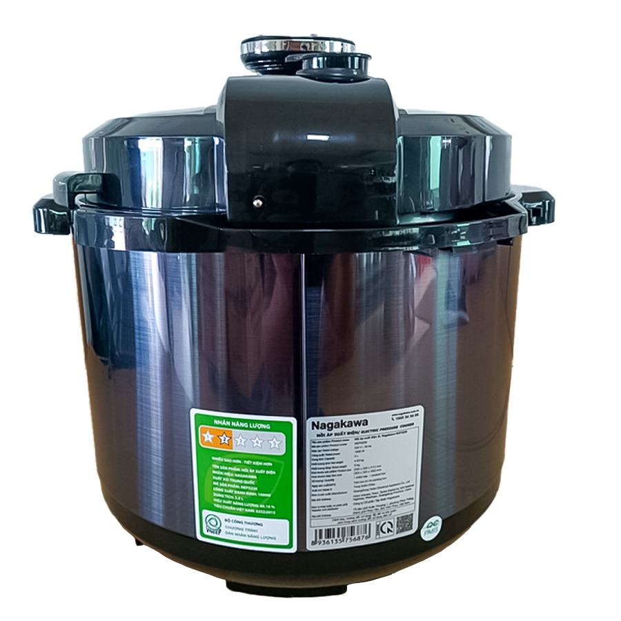 Nồi áp suất điện 5L Nagakawa NEP5226