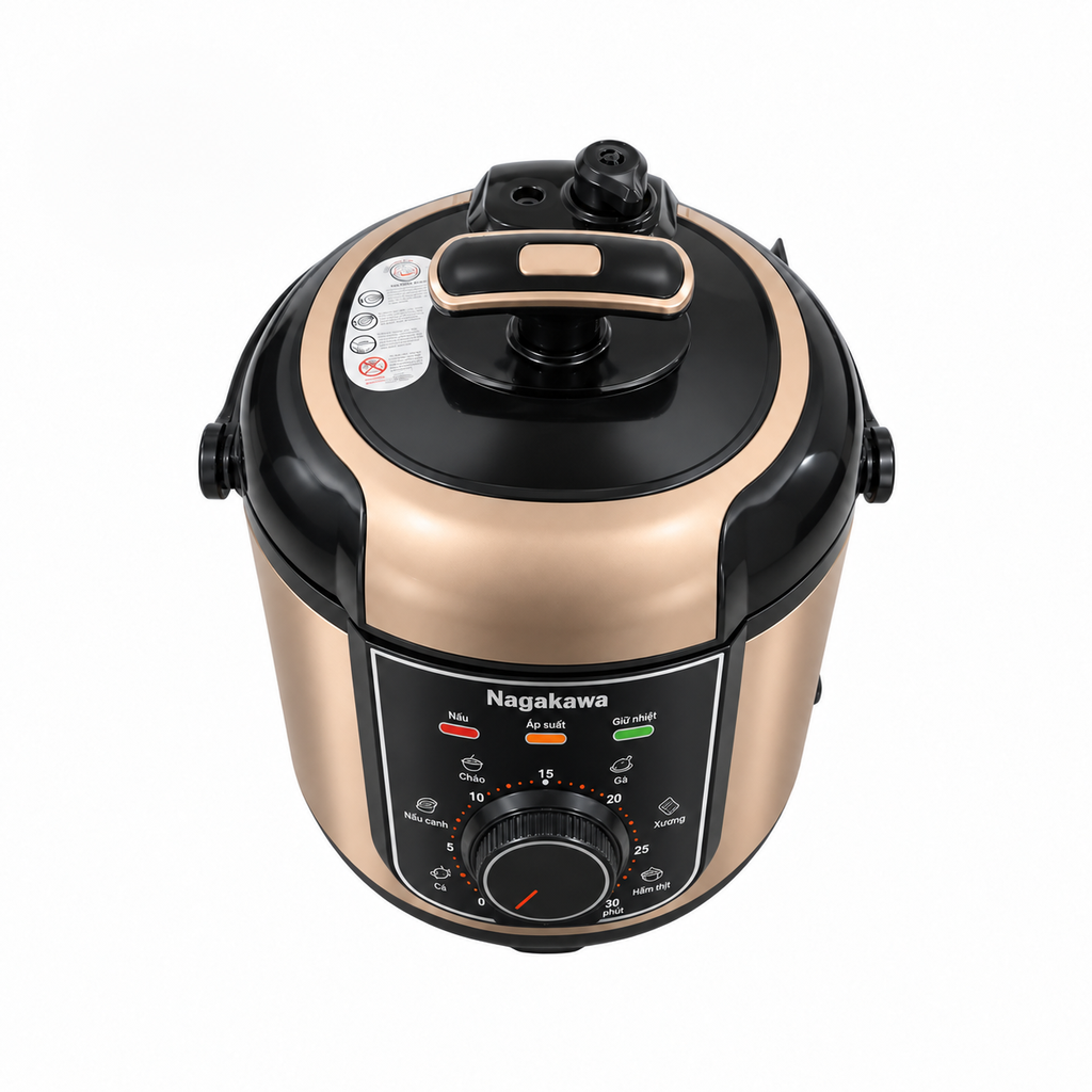 Nồi áp suất điện 6L Nagakawa NEP5368
