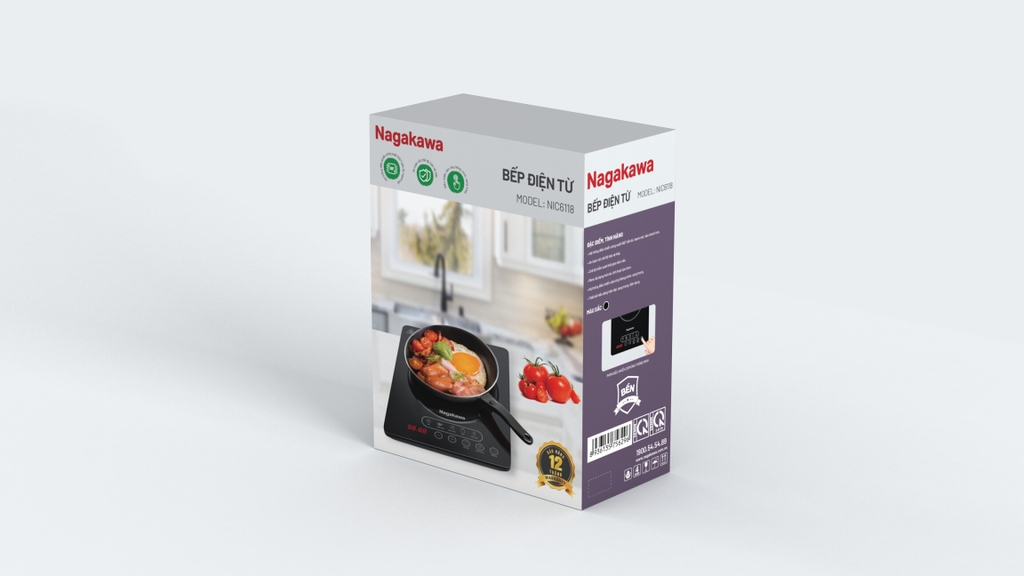 Bếp điện từ đơn Nagakawa NIC6118