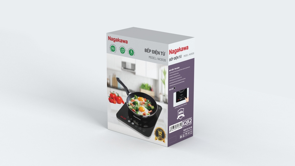 Bếp điện từ đơn Nagakawa NIC6126