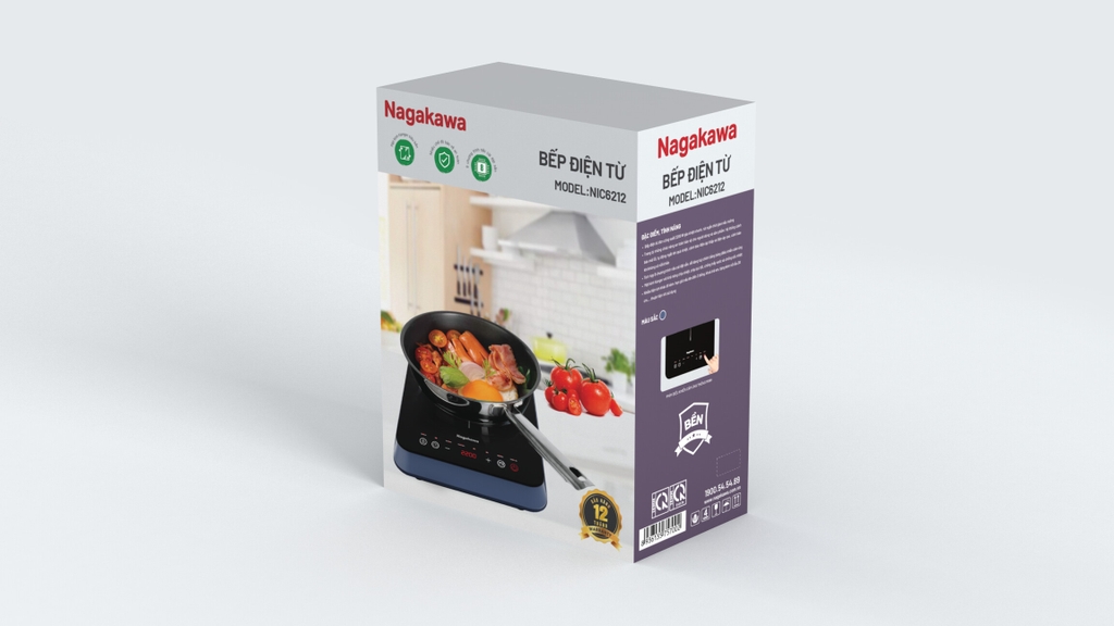 Bếp điện từ 2200W Nagakawa NIC6212