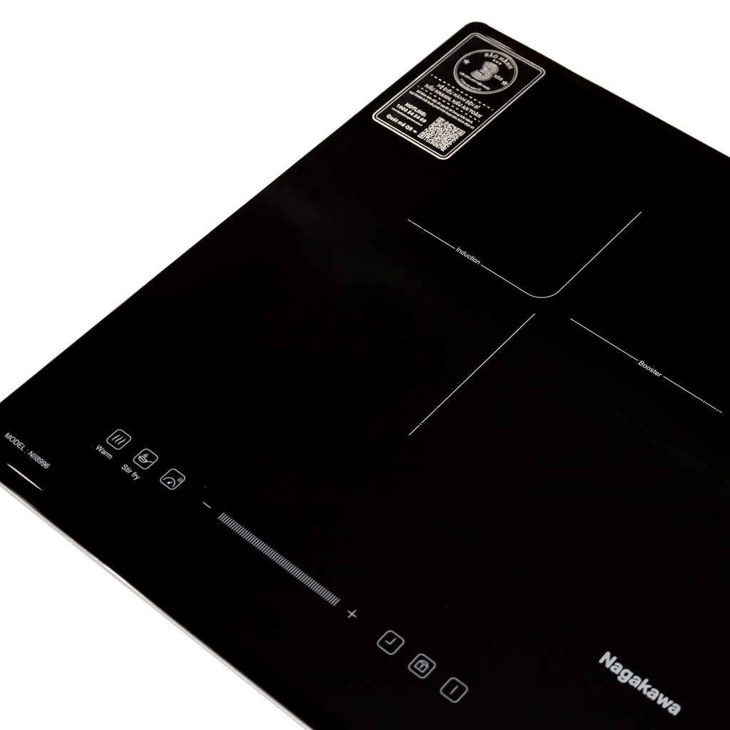 Bếp đôi 1 điện từ 1 hồng ngoại Nagakawa NII8996