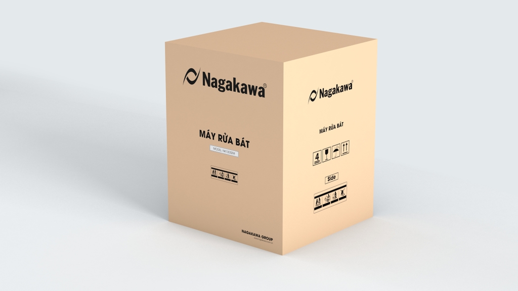 Máy rửa bát độc lập 13 bộ Nagakawa NK13D02M