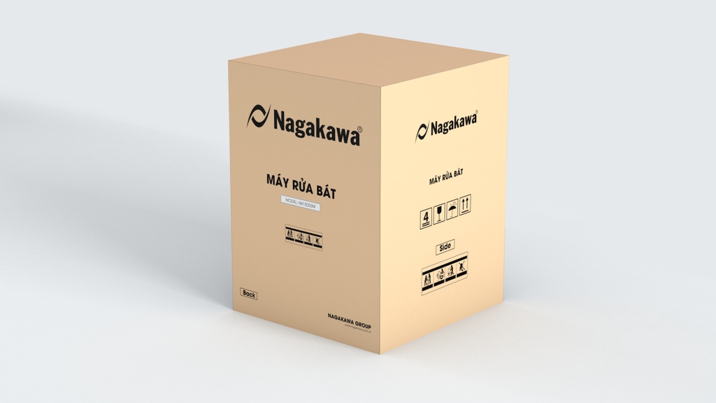 Máy rửa bát độc lập 15 bộ Nagakawa NK15D03M