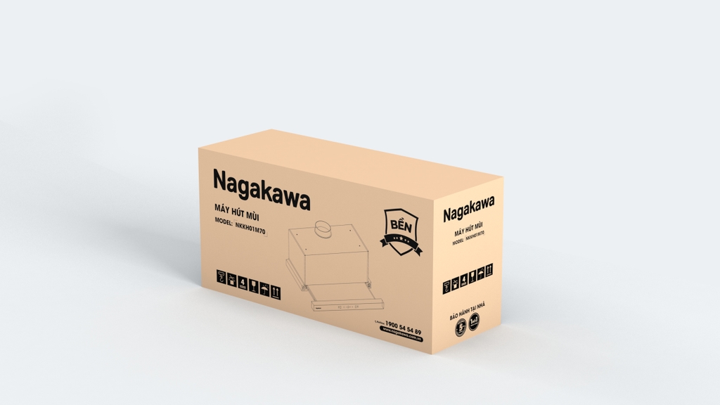 Máy hút mùi âm tủ 70cm Nagakawa NKKH01M70