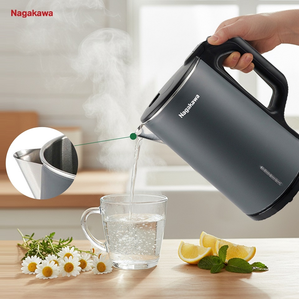 Ấm siêu tốc 1.6L Nagakawa NKT2615