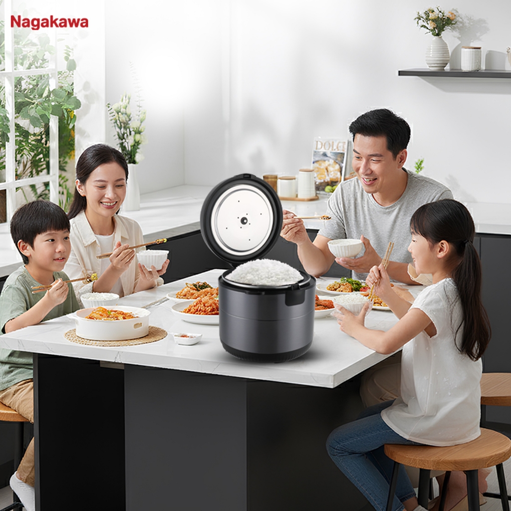Nồi cơm điện 1.5L Nagakawa NRC3818