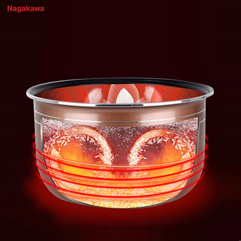 Nồi cơm điện 1.5L Nagakawa NRC3818