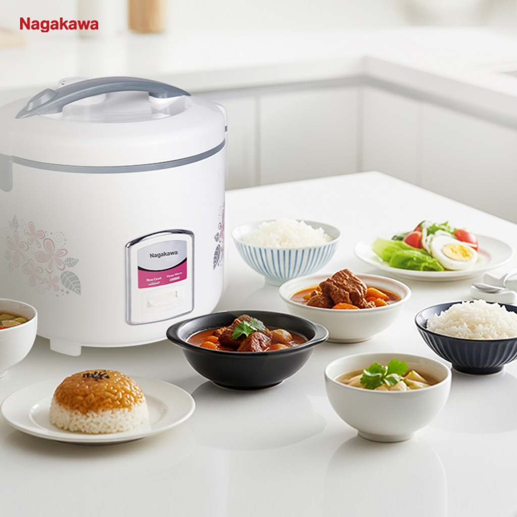 Nồi cơm điện 1.5L Nagakawa NRC3828