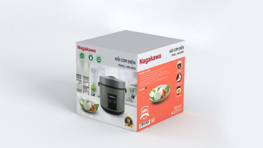 Nồi cơm điện cơ 1.8L - NRC3836