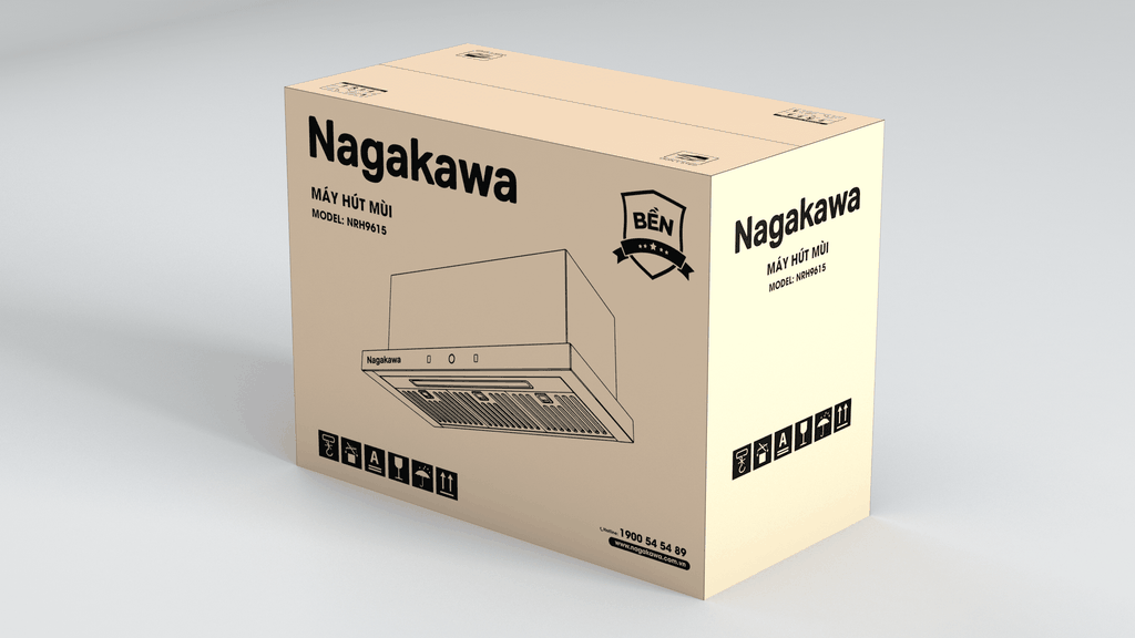 Máy hút mùi Nagakawa NRH9615