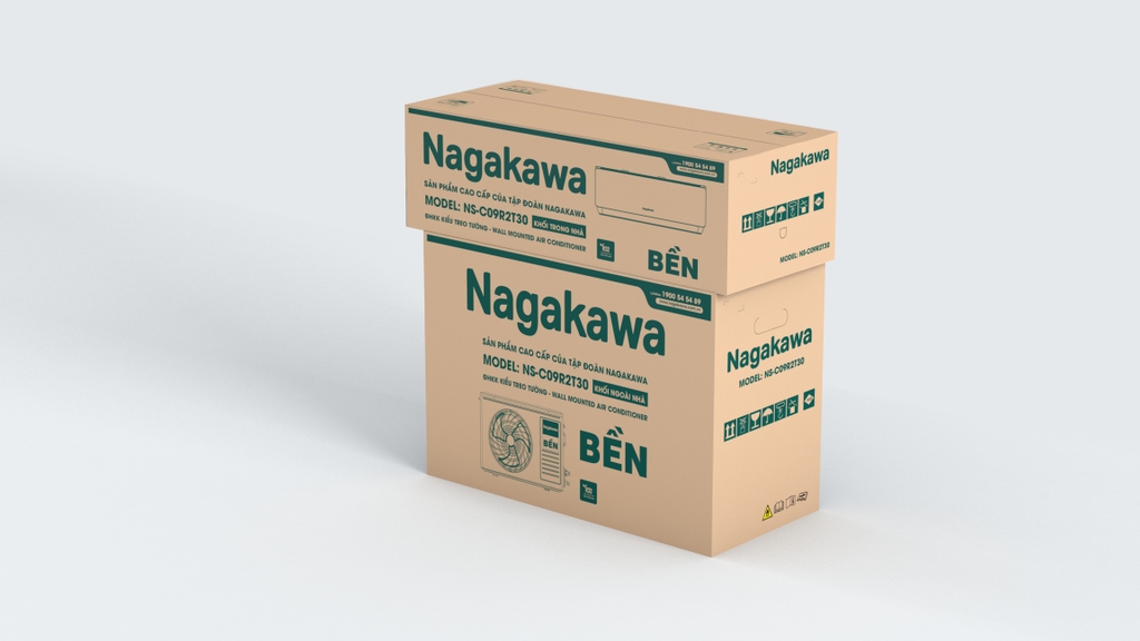 Điều hòa 1 chiều Nagakawa NS-C09R2T30 9000 Btu