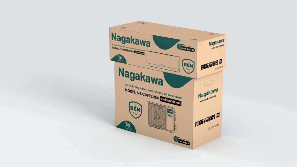 Điều hòa treo tường 1 chiều Nagakawa NS-C09R2U86
