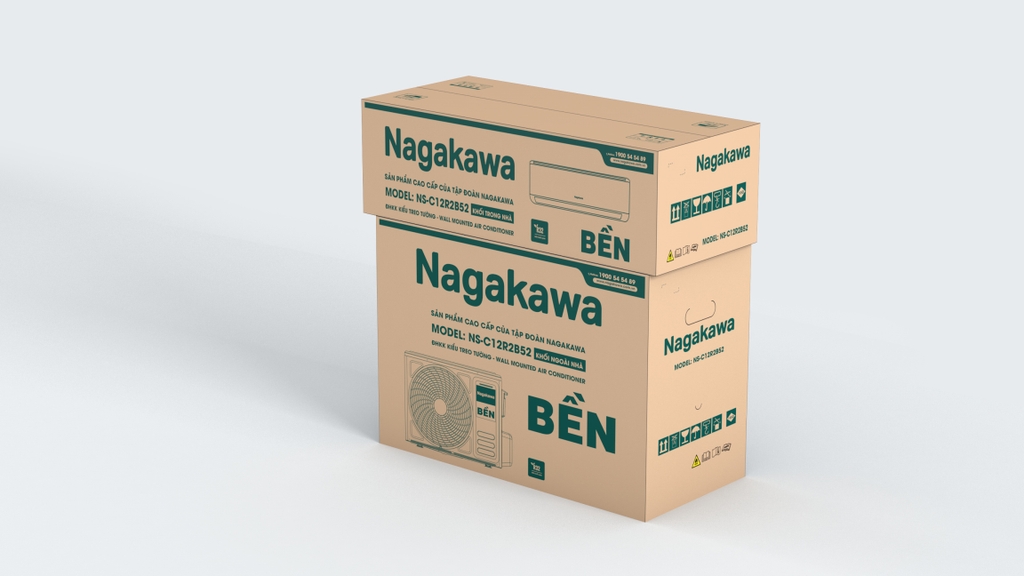 Điều hòa treo tường 1 chiều Nagakawa NS-C12R2B52