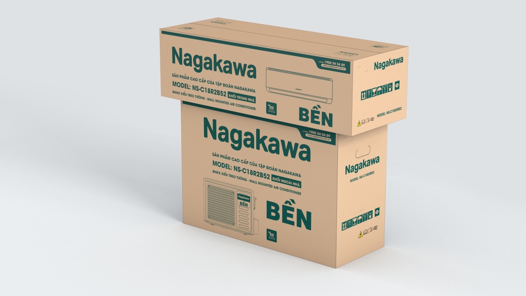 Điều hòa treo tường 1 chiều Nagakawa NS-C18R2B52