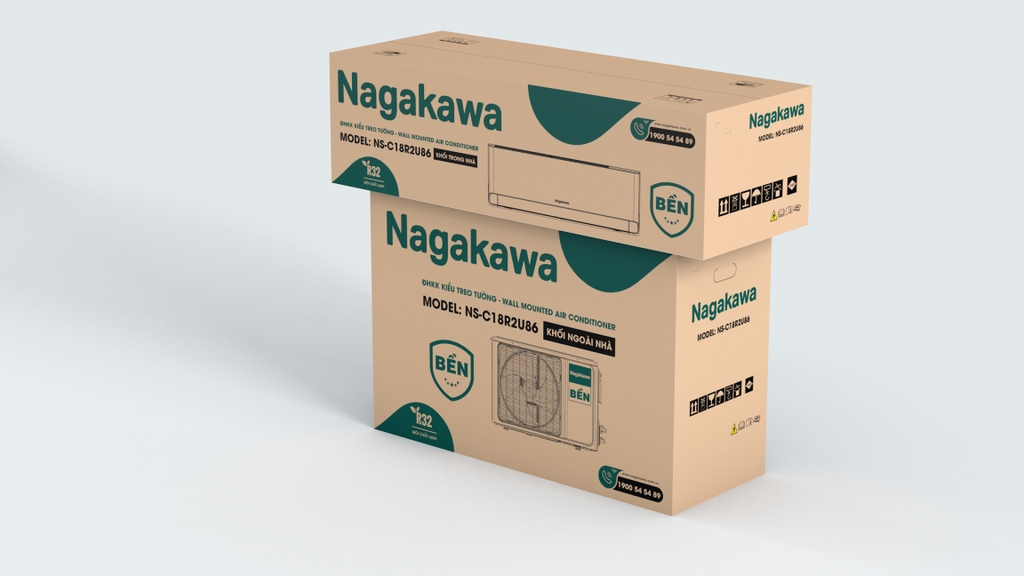 Điều hòa treo tường 1 chiều Nagakawa NS-C18R2U86