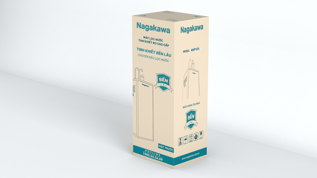Máy lọc nước RO Hydrogen Nagakawa NWP555