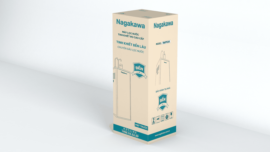 Máy lọc nước RO Hydrogen Nagakawa NWP666