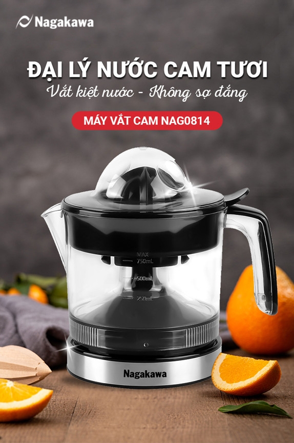 Máy vắt cam điện NAG0814 (0,75L)