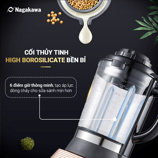 Máy làm sữa hạt đa năng NAG0815