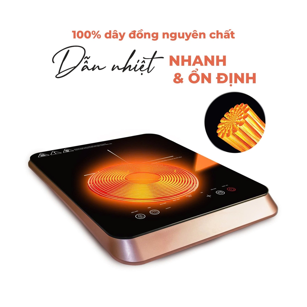Bếp điện từ 2800W Nagakawa NIC6216