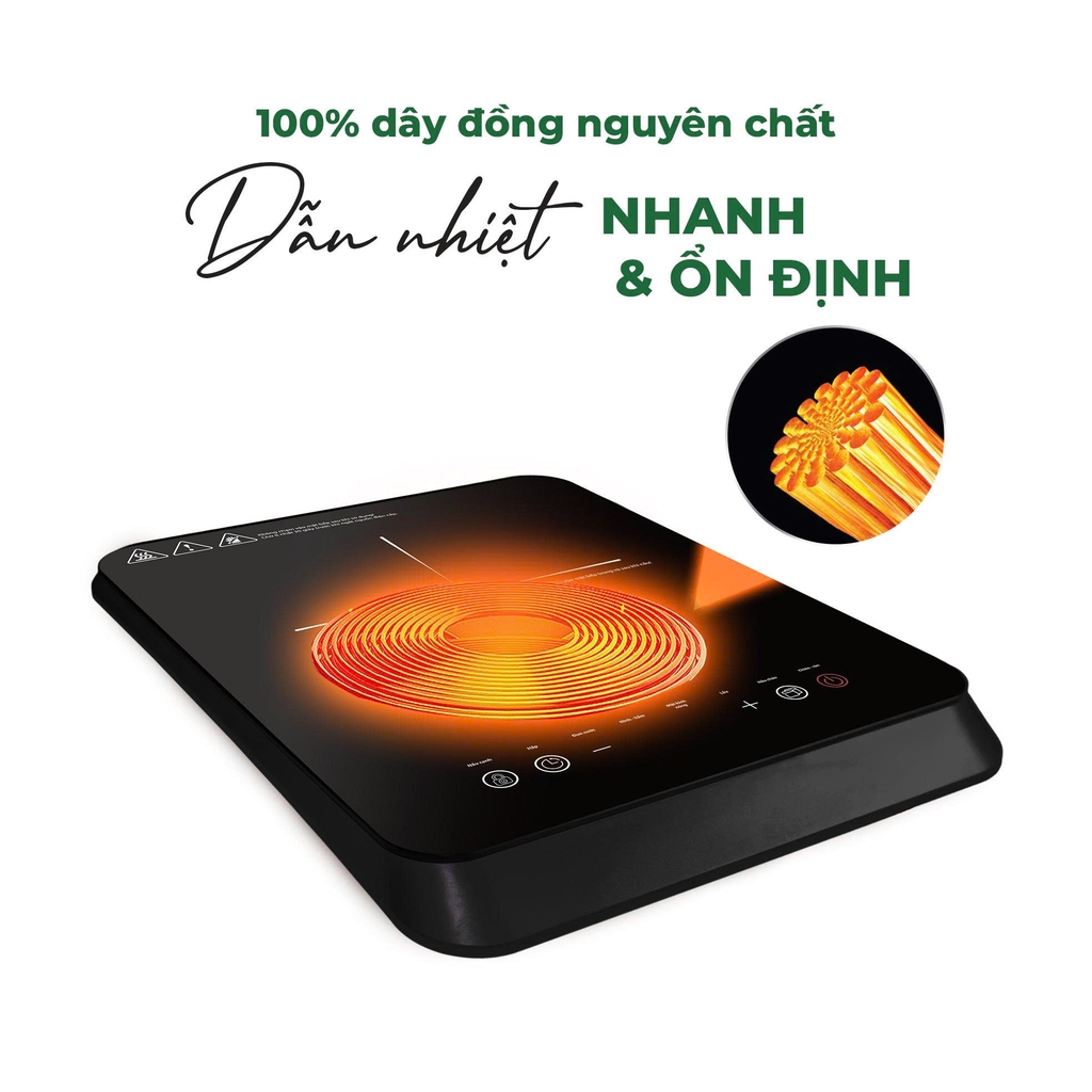 Bếp điện từ 2500W Nagakawa NIC6215