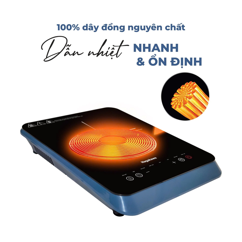 Bếp điện từ 2200W Nagakawa NIC6212