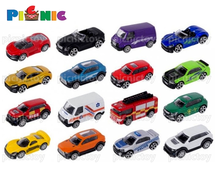 Hộp đồ chơi các loại xe Lamborghini bằng sắt 6 chiếc 164