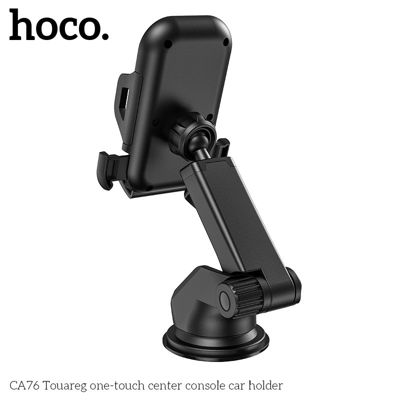 Giá đỡ điện thoại trên ôtô Hoco CA76, kẹp giữ trên Táp lô, kính chắn gió - Chính hãng