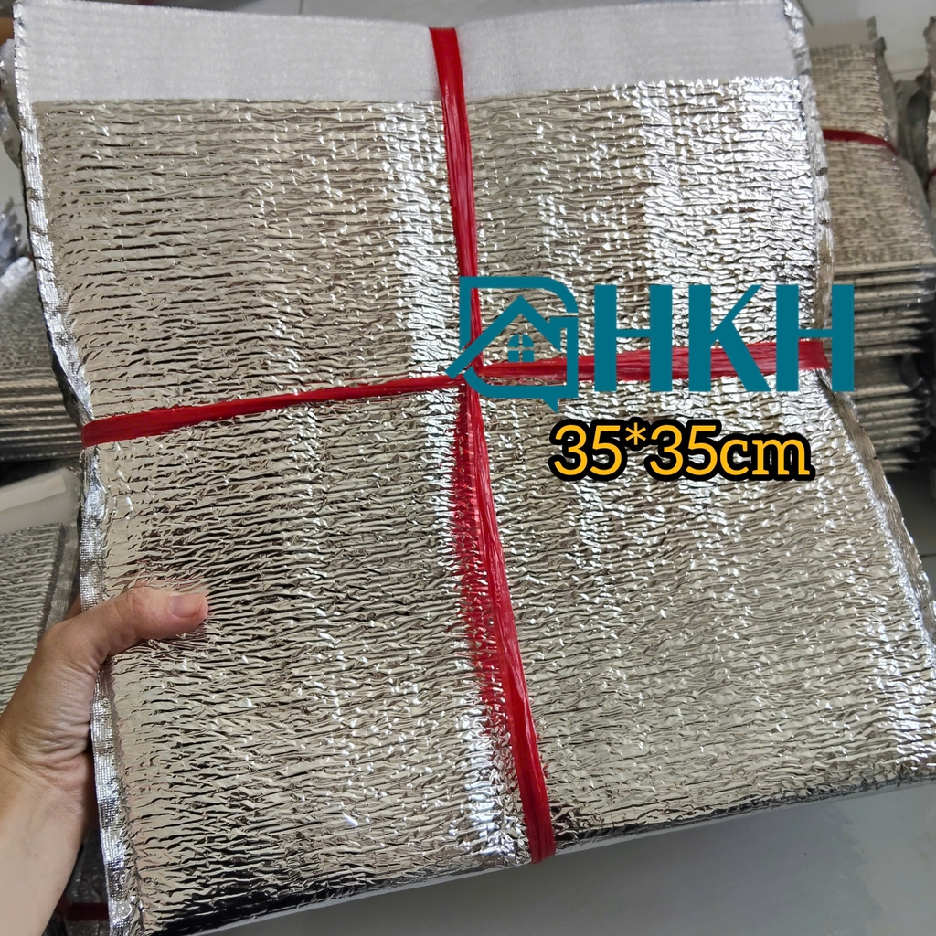 Túi Xốp Bạc Giữ Nhiệt Niêm Phong, Túi Giữ Nhiệt, Chống Sốc, Giữ Lạnh Thực Phẩm - ĐỘ DÀY 3MM