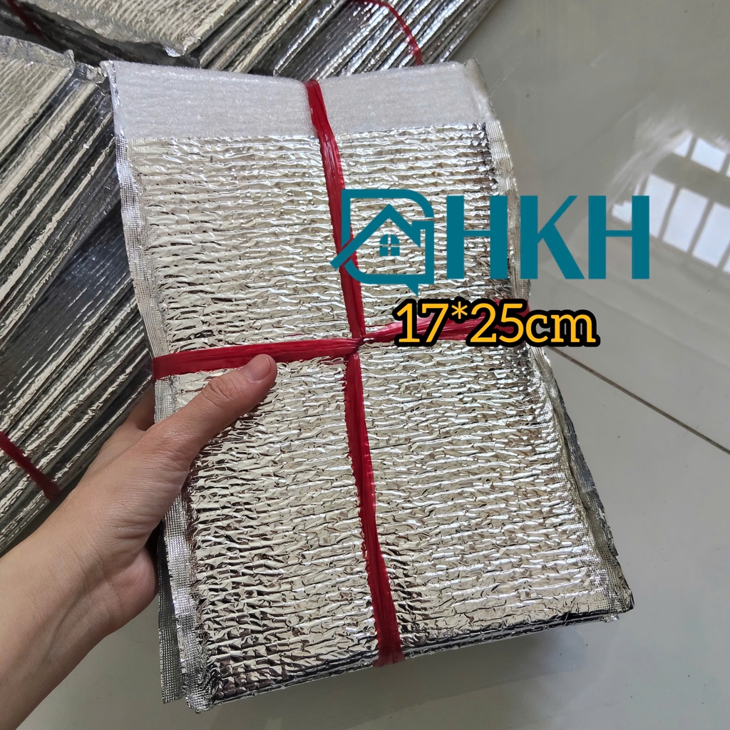 Túi Xốp Bạc Giữ Nhiệt Niêm Phong, Túi Giữ Nhiệt, Chống Sốc, Giữ Lạnh Thực Phẩm - ĐỘ DÀY 3MM