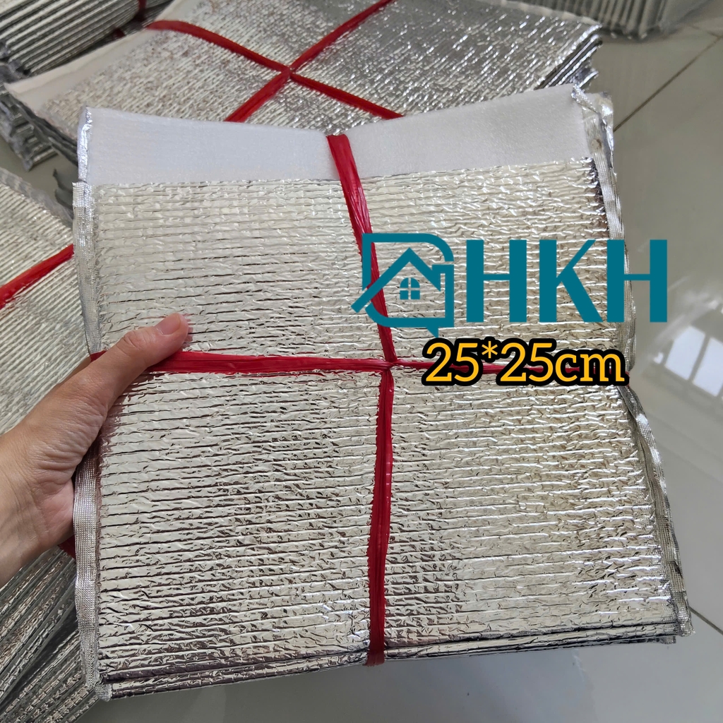Túi Xốp Bạc Giữ Nhiệt Niêm Phong, Túi Giữ Nhiệt, Chống Sốc, Giữ Lạnh Thực Phẩm - ĐỘ DÀY 3MM