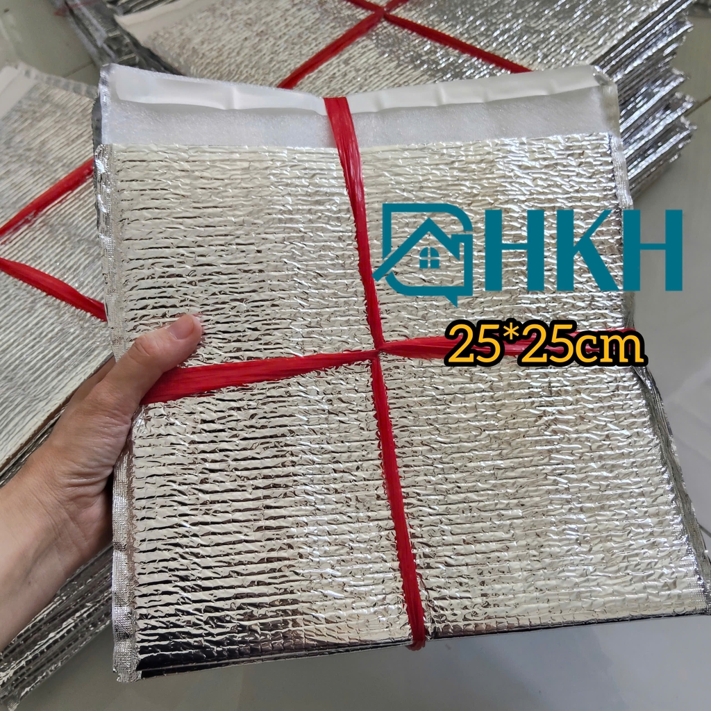 Túi Xốp Bạc Giữ Nhiệt Niêm Phong, Túi Giữ Nhiệt, Chống Sốc, Giữ Lạnh Thực Phẩm - ĐỘ DÀY 3MM