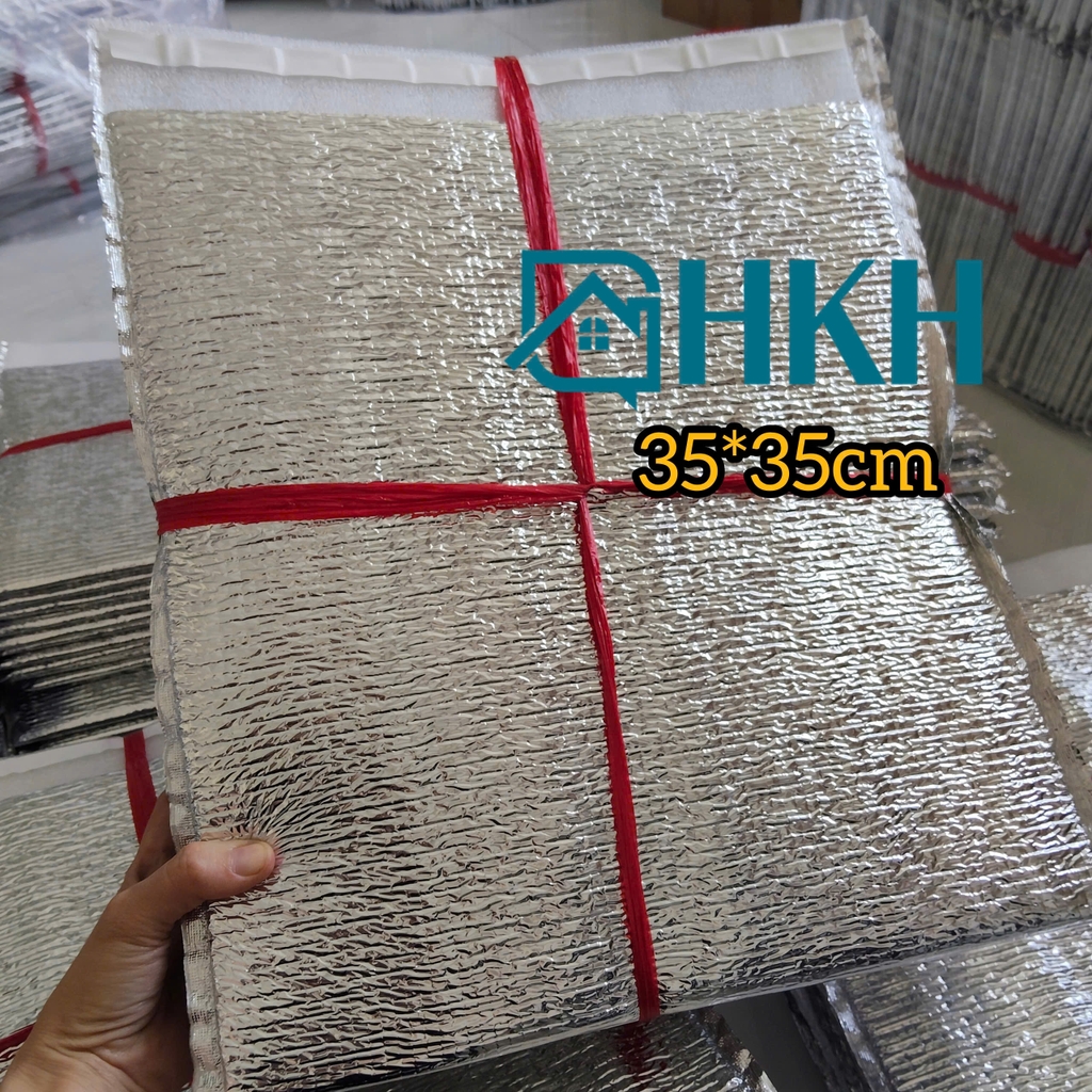 Túi Xốp Bạc Giữ Nhiệt Niêm Phong, Túi Giữ Nhiệt, Chống Sốc, Giữ Lạnh Thực Phẩm - ĐỘ DÀY 3MM