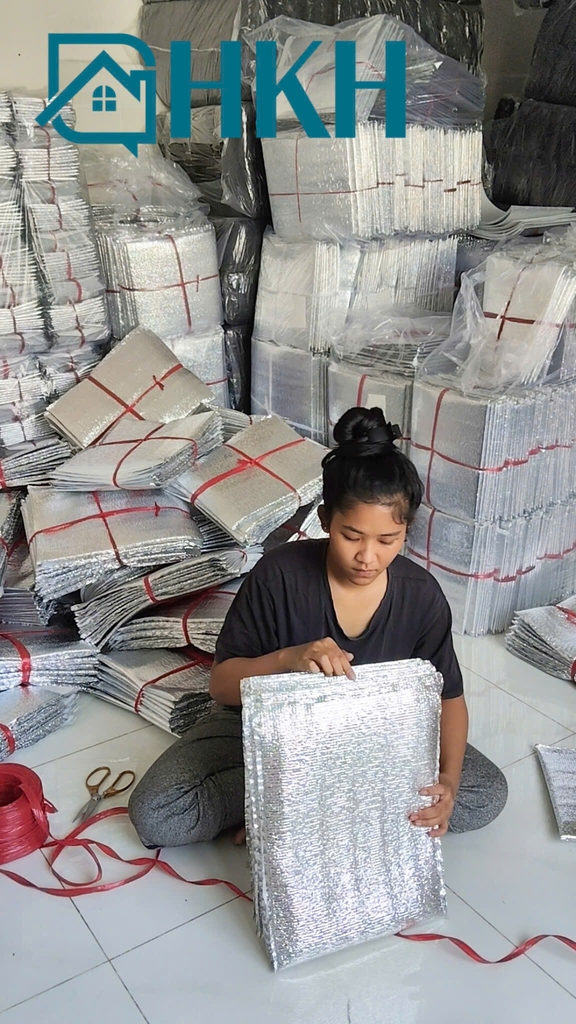 Túi Xốp Bạc Giữ Nhiệt Niêm Phong, Túi Giữ Nhiệt, Chống Sốc, Giữ Lạnh Thực Phẩm - ĐỘ DÀY 3MM